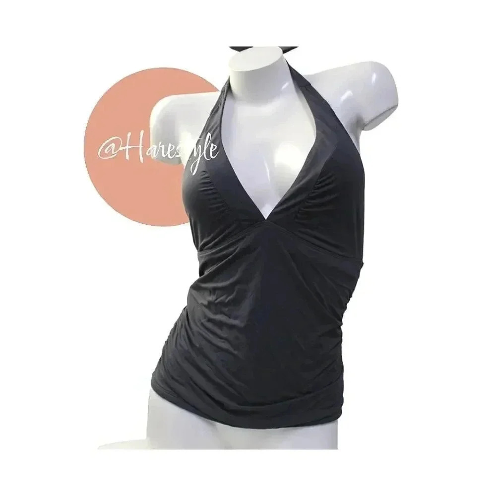 ATHLETA halter style tankini tank top